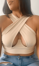 Load image into Gallery viewer, ALANI WRAP TOP - TAN
