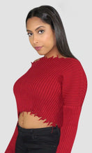 Load image into Gallery viewer, SKYE SWEATER - RED
