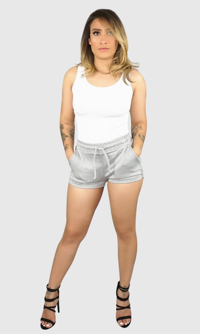 Milani Shorts - GREY-Luxe Appeal