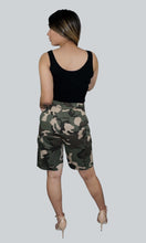 Load image into Gallery viewer, Jessica Cargo Camo Shorts-Luxe Appeal
