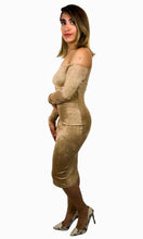 Load image into Gallery viewer, Nova Suede Dress - TAUPE

